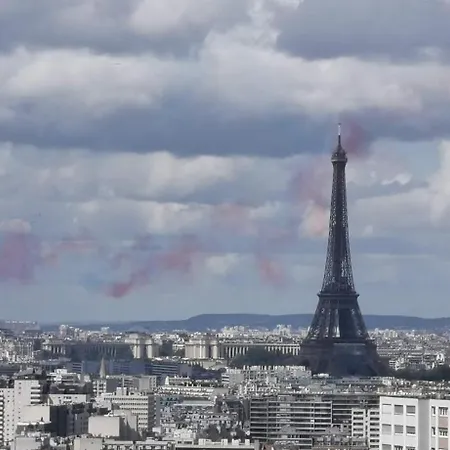 Vue Tour Eiffel - Piscine Privee Rooftop Paris